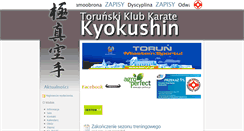 Desktop Screenshot of karate.8host.pl