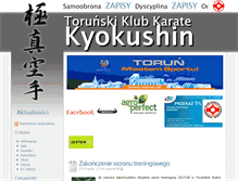Tablet Screenshot of karate.8host.pl